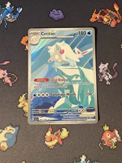 Pokemon Cards Cetitan 201/191 Illustration Rare Surging Sparks - (NM) - Image 1