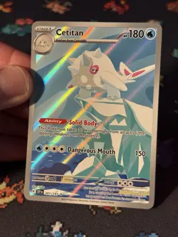 Pokemon Cards Cetitan 201/191 Illustration Rare Surging Sparks - (NM) - Image 2
