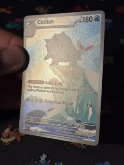 Pokemon Cards Cetitan 201/191 Illustration Rare Surging Sparks - (NM) - Image 3