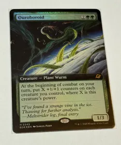FOIL Ouroboroid (Edge of Eternities) - Extended Art - NM Pack Fresh MTG - Image 1