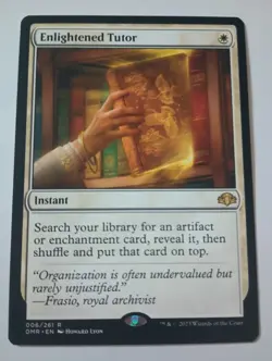 MTG - Enlightened Tutor - Dominaria Remastered - Near Mint - Image 1