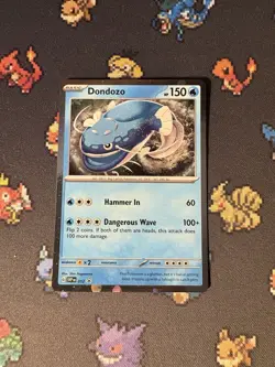 Pokemon Cards Dondozo SVP012 Holo Blister Pack Promo - (NM) - Image 1