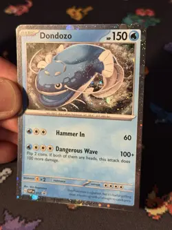 Pokemon Cards Dondozo SVP012 Holo Blister Pack Promo - (NM) - Image 2