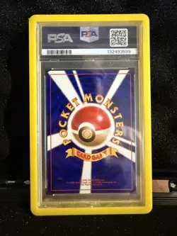 Pokemon Lugia Japanese Neo Genesis 249 Holo Rare PSA 8 2000 - Image 4