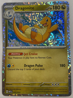 DRAGONITE - McDonald's Promo 012/015 M24 EN 2024 Happy Meal Holo Foil - Pokemon - Image 1