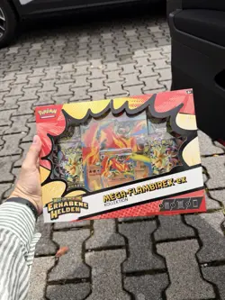 Pokemon Erhabene Helden Mega Flambirex ex Kollektion - Deutsch Neu/OVP - Image 1