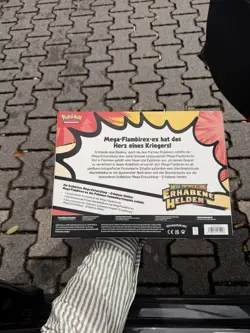 Pokemon Erhabene Helden Mega Flambirex ex Kollektion - Deutsch Neu/OVP - Image 2