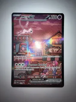 Mew ex 053 SVP Black Star Promo Full Art EX 180HP Holo English Pokemon TCG NM - Image 1