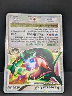 Rayquaza C Lv.X 146/147 Supreme Victors Holo Ultra Secret Rare Pokemon TCG LP+ - Image 4