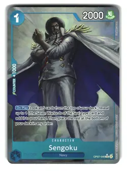 Sengoku OP07-046 R Parallel Art 500 Years in the Future One Piece Card - Image 1