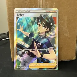Pokemon Judge TG25/TG30 Silver Tempest Trainer Ultra Rare near mint ships fast - Image 1