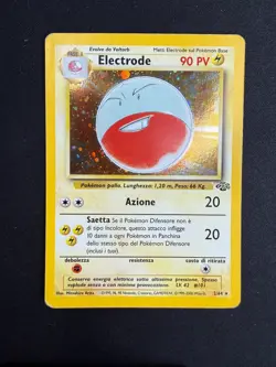 Pokemon Electrode 2/64 Jungle Rara Holo Unlimited Wizards ITA Carte Vintage - Image 1