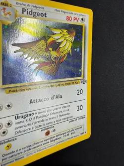 Pokemon Pidgeot 8/64 Jungle Rara Holo Unlimited Wizards ITA Carte Vintage - Image 3