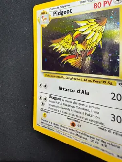 Pokemon Pidgeot 8/64 Jungle Rara Holo Unlimited Wizards ITA Carte Vintage - Image 4
