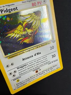 Pokemon Pidgeot 8/64 Jungle Rara Holo Unlimited Wizards ITA Carte Vintage - Image 5