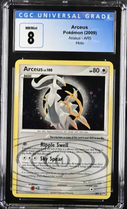 Pokemon Arceus AR5 Arceus Holo CGC 8 - Image 1