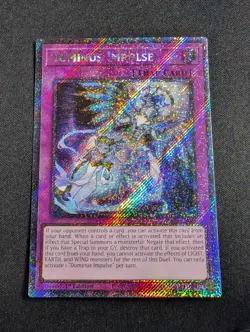 Yugioh - Dominus Impulse RA05-EN080 1st Platinum Secret Rare NM - Image 1