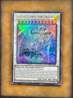 Yugioh Blue-Eyes Ultimate Spirit Dragon 25LP-EN020 Ultra Rare Limited Edition NM - Image 1