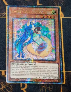 YUGIOH Fairy Tail - Luna (RA01-EN009) Quarter Century Secret Rare 1st Ed NM - Image 1