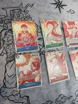 One Piece CG 3rd Anniversary Treasure Campaign Promo Set of Cards English OP13 - Image 2