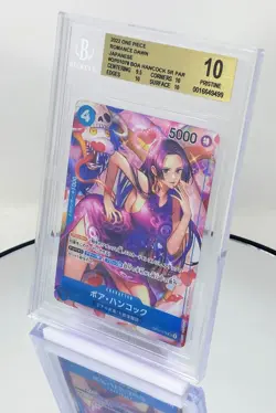 BGS 10 (9499) One Piece Boa Hancock - OP01-078 - Super Rare, Foil, Japanese - Image 1