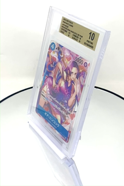 BGS 10 (9499) One Piece Boa Hancock - OP01-078 - Super Rare, Foil, Japanese - Image 2