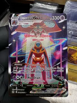 Deoxys VMAX Crown Zenith Galarian Gallery Holo Ultra Rare Card GG45 GG70 - Image 1