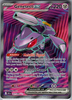 Genesect ex 161/086 SV: Black Bolt - Pokemon Card - NM - Image 1