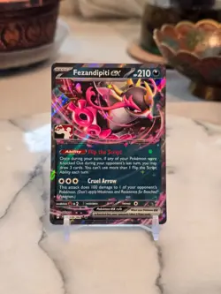 Pokemon TCG Fezandipiti ex - (Series 7) 038/064 Prize Pack Series Cards Holo NM - Image 1