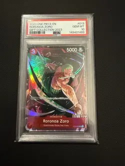 Roronoa Zoro ST01 013 Gift Collection 2023 One Piece Card Game English - PSA 10 - Image 1