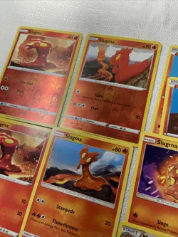 Slugma & Magcargo Pokemon TCG Card Lot Includes Reverse Holos 🔥 - Image 3