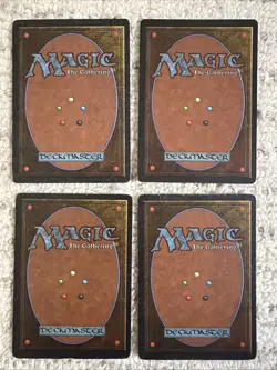 4x Dark Ritual- Revised- LP/MP- Mtg Magic The Gathering Cards- Playset - Image 2