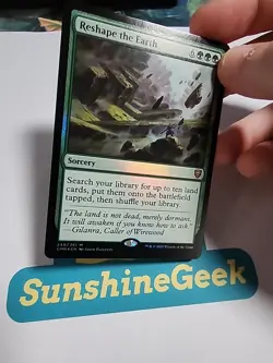 Reshape the Earth Commander Legends Foil - Image 2