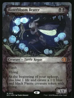 Lorwyn Eclipsed #310 Bitterbloom Bearer (Showcase) Foil - Image 1