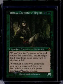 1 x Titania, Protector of Argoth - Foil - Retro Frame - Modern Horizons 2 - NM - Image 1