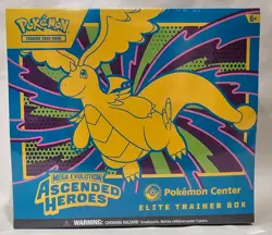 2026 Pokemon Mega Evolution Ascended Heroes Pokemon Center ETB Elite Trainer Box - Image 2