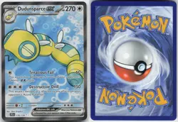 DUDUNSPARCE EX 178/159 ULTRA RARE JOURNEY TOGETHER POKEMON HOLO NM - Image 3