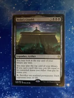 Magic the Gathering Bolas's Citadel Legendary Artifact Card Mint Pack Fresh - Image 1