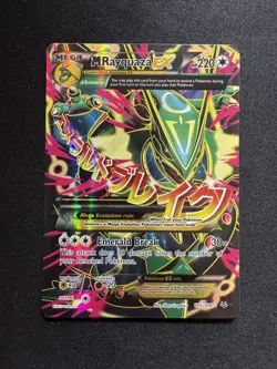 M Rayquaza EX #105/108 XY Roaring Skies 2015 Pokemon - Image 1