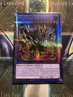PRIMITE DRAGON NETHER BERZELIUS * 1ST EDITION STARLIGHT RARE DUAD-EN035 YUGIOH! - Image 1