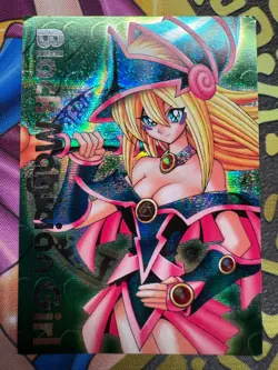 Yugioh Dark Magician Girl Green Dungeon Dice Monster DDM Secret Rare EX - Image 1