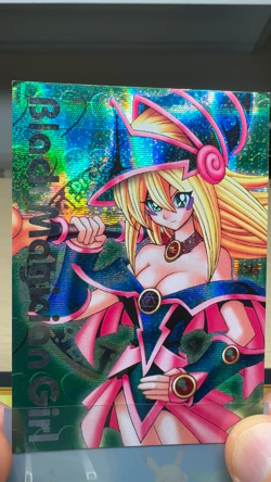 Yugioh Dark Magician Girl Green Dungeon Dice Monster DDM Secret Rare EX - Image 2