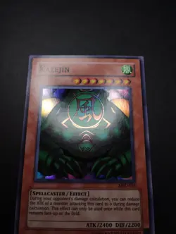 YUGIOH 2002 | KAZEJIN | MRD-026 | NA PRINT | SUPER RARE | NEAR MINT - MINT - Image 4