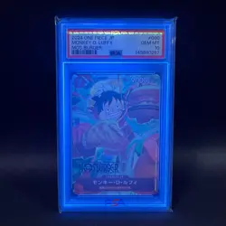 PSA 10 Monkey D. Luffy P-080 Mos Burger Promo ONE PIECE Card Japanese Exlcusive - Image 3