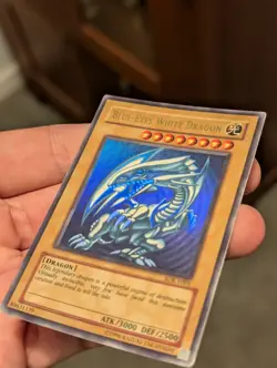Blue Eyes White Dragon SDK-E001 Ultra Rare Unlimited Yu-Gi-Oh Trading Cards - Image 3
