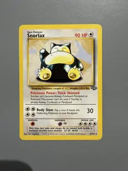 Snorlax 27/64 | Jungle | Rare Pokemon Card | HP - Image 1