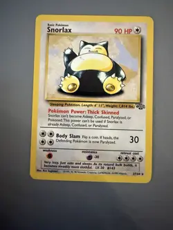 Snorlax 27/64 | Jungle | Rare Pokemon Card | HP - Image 4