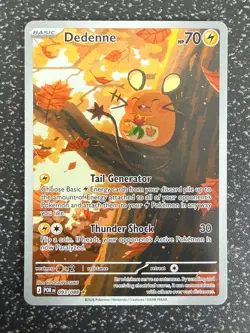 Pokemon Dedenne #93 Perfect Order ME03 NM English Holo Rare Card - Image 1