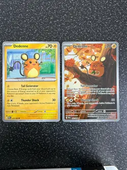 Pokemon Dedenne #93 Perfect Order ME03 NM English Holo Rare Card - Image 3