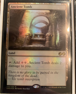 Ancient Tomb Foil - Ultimate Masters 236/254 - Magic the Gathering - Image 1